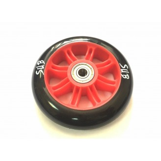 Колесо для трюкового самоката SUB, пластик, с подшипником ABEC 9, 100 мм, красный